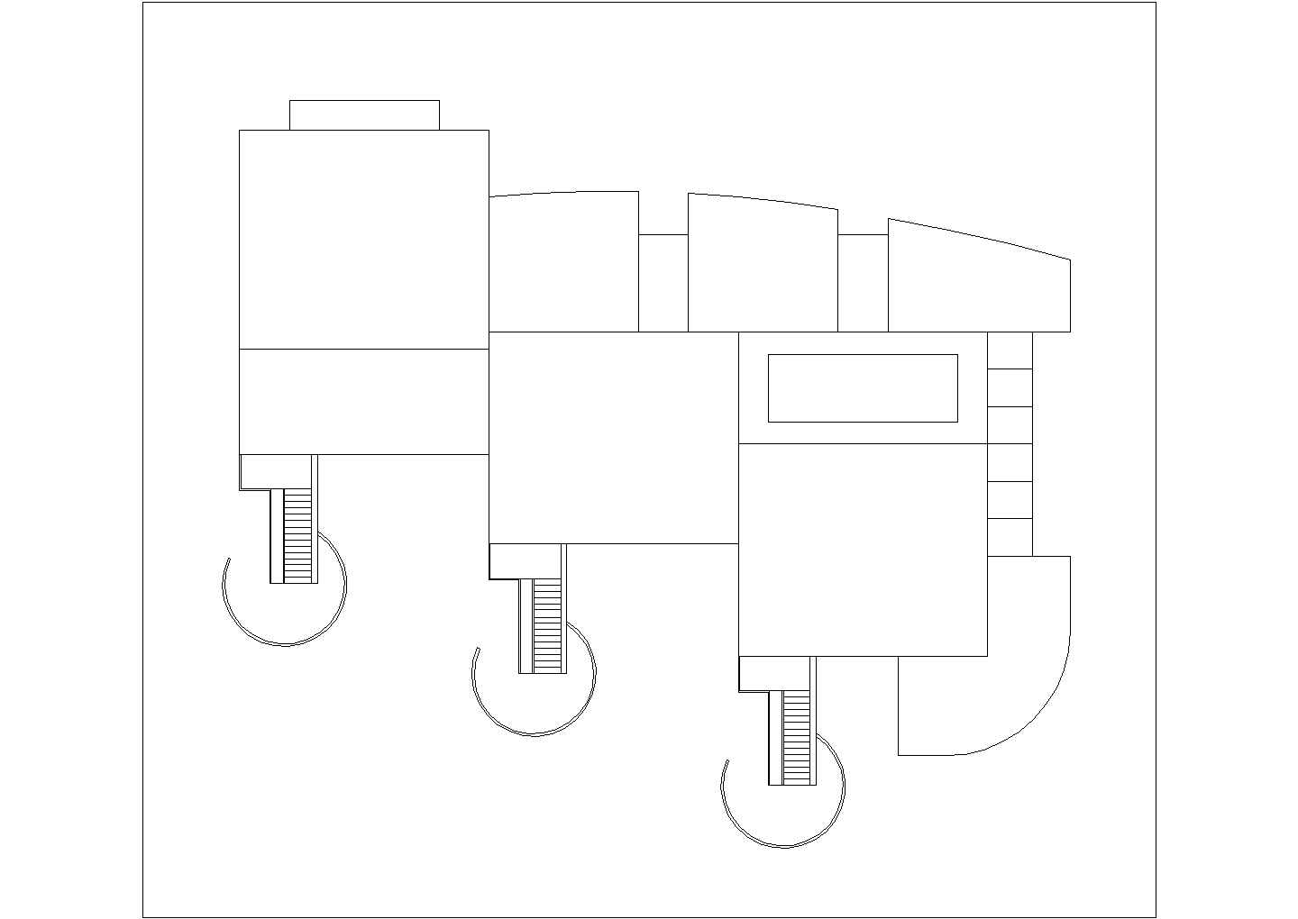 北京市曙光幼儿园改建装修设计CAD图纸