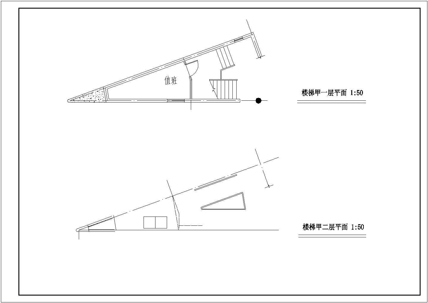 浙江省杭州市培红幼儿园室内装修设计CAD图纸