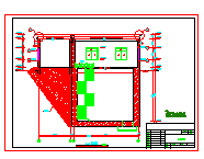 橡胶坝泵房建筑结构施工图纸（全套）-图二
