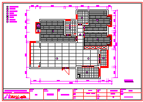 新中式-3室2厅2卫-《牡丹诗》130平雅居装修设计cad图纸-图一