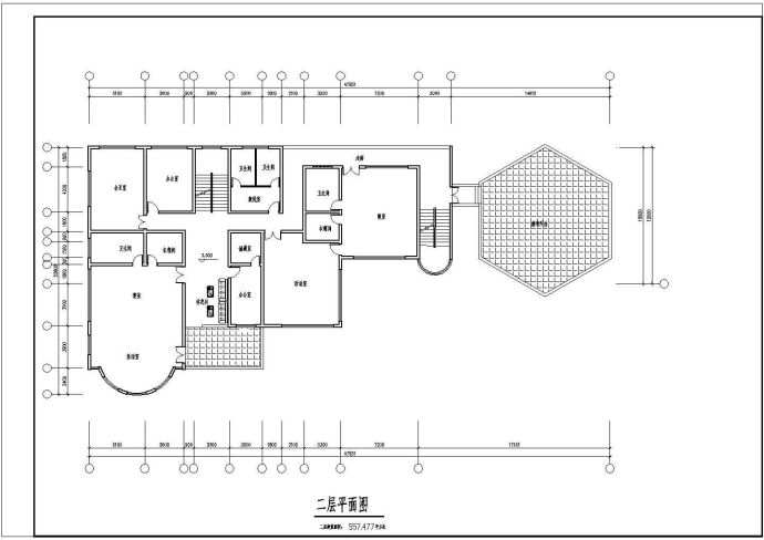 四川省成都市巨人树实验幼儿园活动楼改造设计CAD图纸_图1