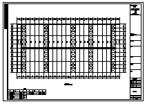 厂房设计_某单层钢结构精密厂房结构施工cad图纸-图二