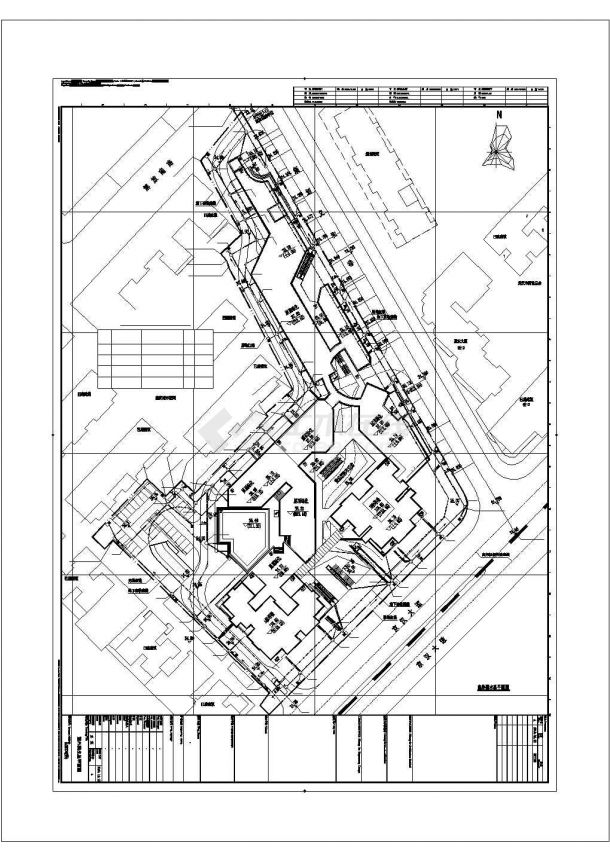 [湖北]47层商业住宅给排水施工图（9万平，含设计说明）-图二