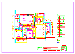 深圳中信红树湾3栋D户型样板房装修设计cad图纸（施工图及实景）-图二