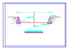 引水河道标准断面图纸（初设）-图二