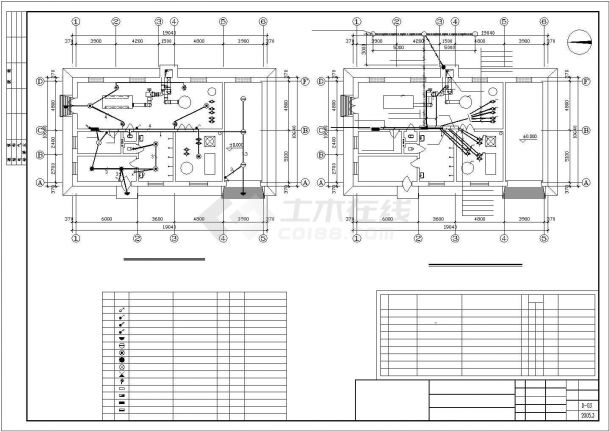 锅炉房电气系统规划方案CAD套图-图二