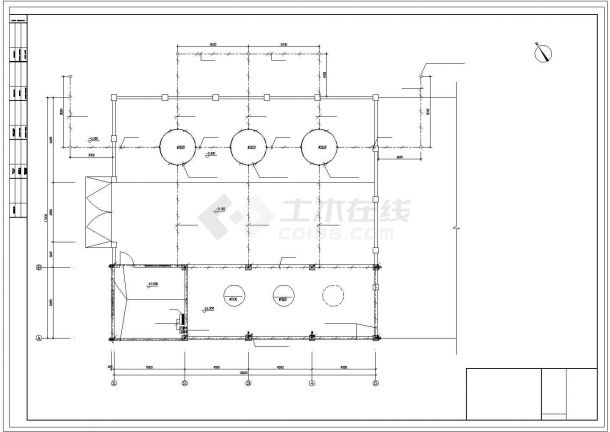 工业园气化站电气工程全套CAD图纸-图二
