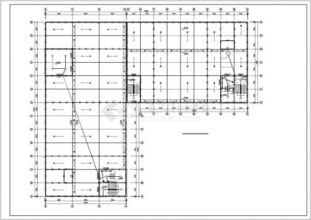 某8层17396㎡厂房电气施工设计图-图二
