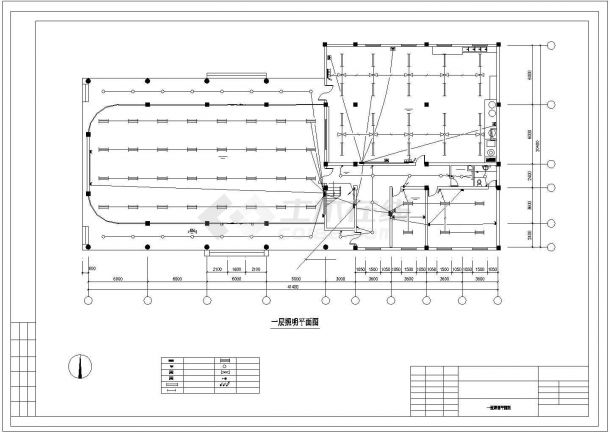 某有限公司电气CAD细节布置图-图一