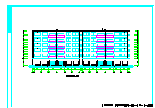 【6层】4436平米六层商住楼cad设计图（计算书、建筑图）-图一
