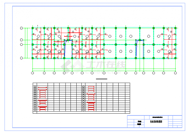【6层】框架住宅楼全套cad设计图（含任务书，开题报告，计算书，建筑图，结构图）-图二