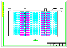 【11层】9500平米地下1层地上11层框架剪力墙住宅楼cad设计图（计算书、建筑、结构图）-图一
