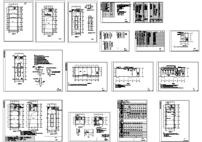 某变电站动力中心电气详细设计图_图1