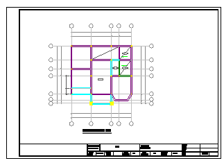 某三层别墅结构全套cad施工图带效果图-图二