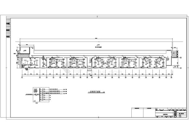 大学二层试验楼电气CAD示意图-图二