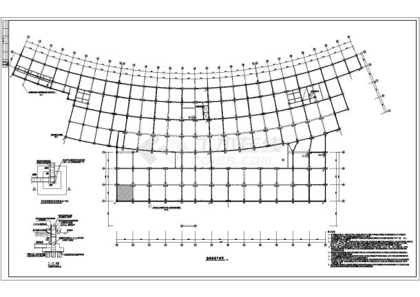 商业办公综合建筑电气施工图-图一