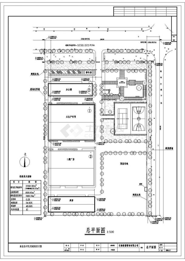 某公司规划CAD大样设计详细总图-图一