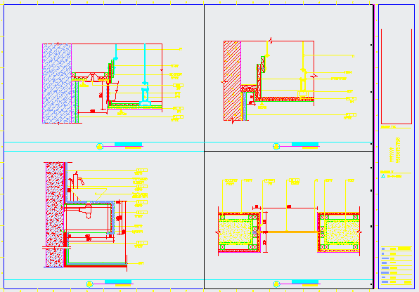 某五星级酒店二层餐厅CAD完整设计节点施工图