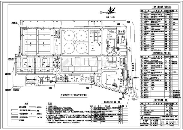 某沥滘二期CAD设计完整构造总图-图一