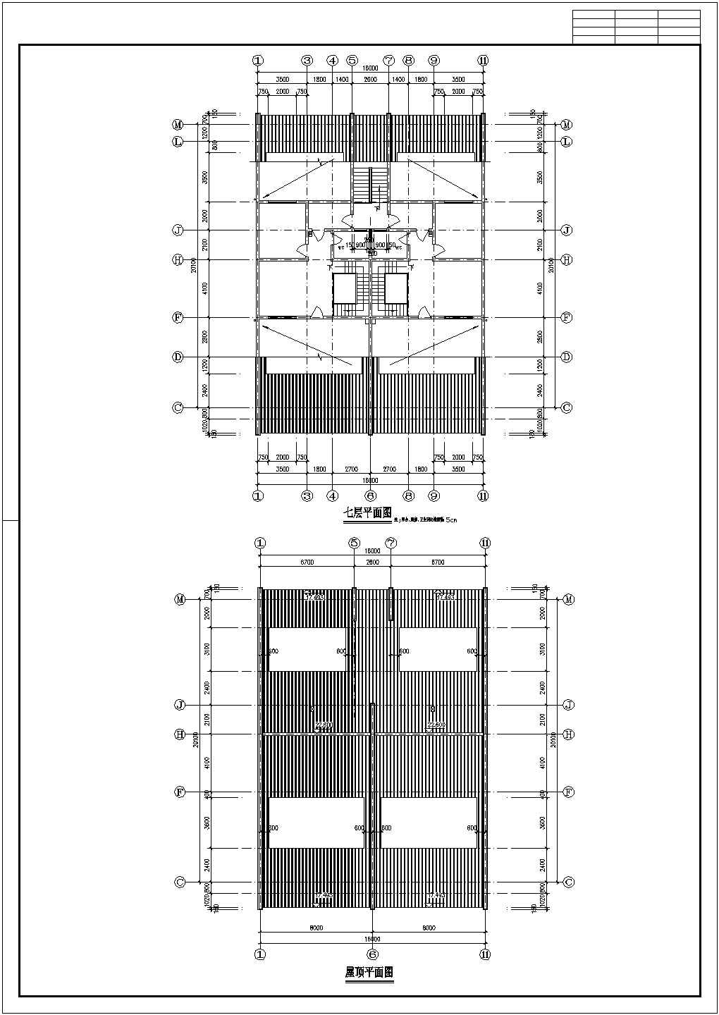 某徽派建筑CAD详细完整构造设计图纸