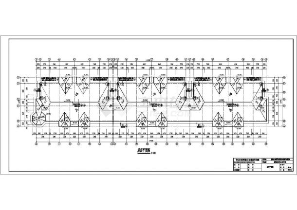 克拉玛依市某居住区6层砖混结构住宅楼建筑设计CAD图纸（含架空层）-图一