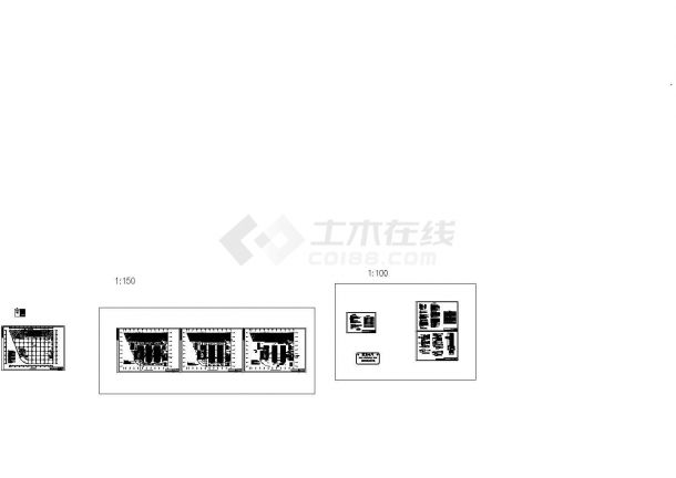 某大厦人防地下车库工程电气CAD图-图一