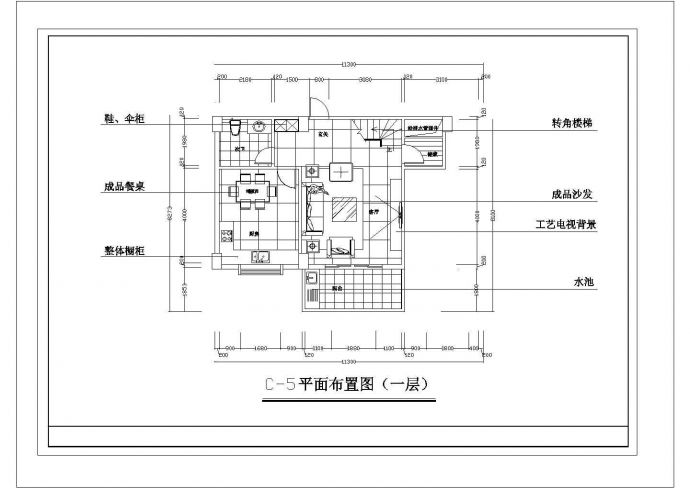 深圳市海岸花园小区经典热门的平面户型设计CAD图纸（共18张）_图1