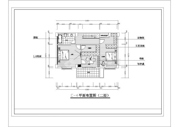 深圳市海岸花园小区经典热门的平面户型设计CAD图纸（共18张）-图二