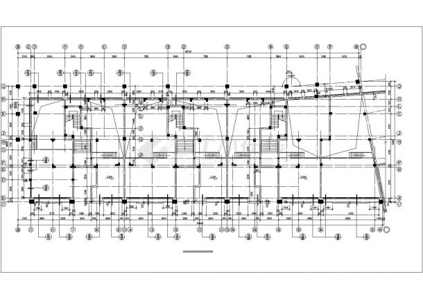 广元市秋锦苑小区5层砖混结构住宅楼建筑设计CAD图纸（含夹层和跃层）-图一