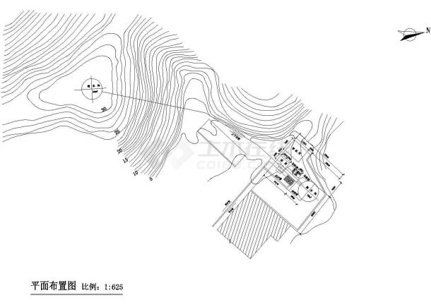 扬州某村镇供水工程设计CAD图集-图二