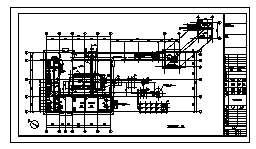 锅炉房设计_某二层大型集团公司锅炉房设计cad图纸-图二