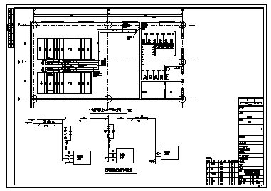 空调设计_某机场空调机房设计cad图纸-图一