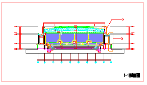 同济-天津师范大学体育馆建筑结构排水暖通电气CAD图纸-图一