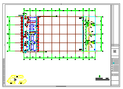 同济-长江大学石油科技中心建筑结构排水CAD图纸-图二