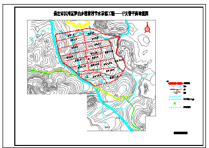 某滴灌设计管理房和水池设计cad图纸（全套）_图1