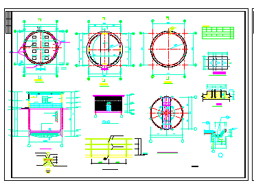 某地区全套集水井结构CAD设计图纸-图二