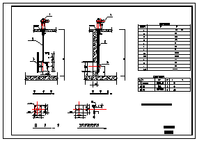 某排水泵站全套设计cad施工图_图1