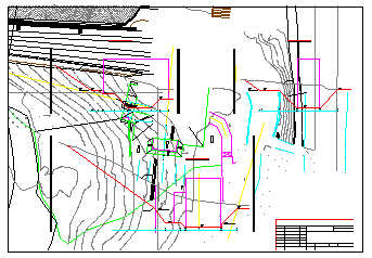 南方某城市水电站厂房全套cad设计施工图