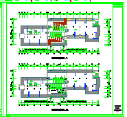 某医院病房楼暖通设计CAD施工图_图1