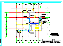 商业综合楼空调系统设计施工图纸（含给排水设计）-图一