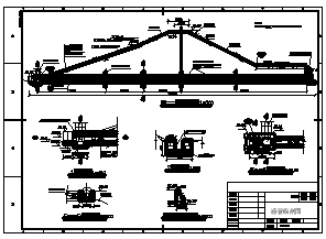 某旧涵管改造工程总体设计cad施工图_图1