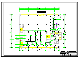 [天津]某住宅建筑全套空调工程施工设计cad图纸-图二