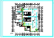 [江西]商场办公楼空调通风系统设计全套施工图（水环热泵系统）-图一