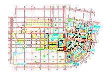 【上海】购物商场空调及防排烟系统cad设计施工图纸-图二