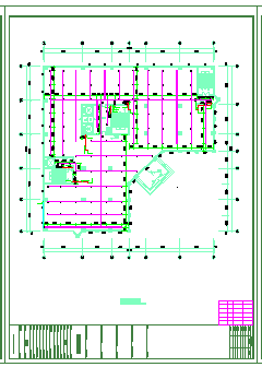 某酒店综合大楼暖通空调平面详细设计cad施工图
