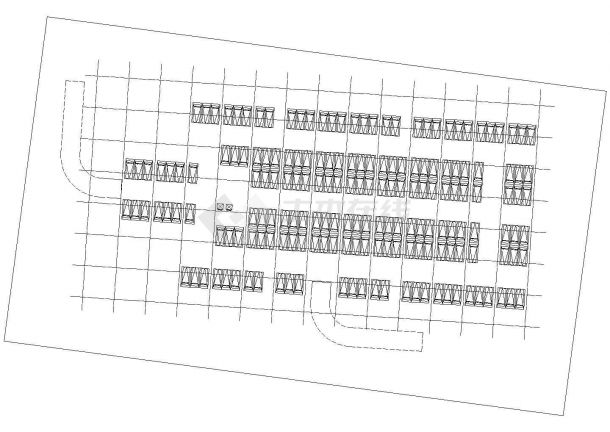 [青海]省级档案馆建筑设计施工图CAD图纸（内含水暖电全套图纸）-图一