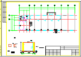 某三层办公楼建筑设计以及全套采暖系统设计cad施工图-图二