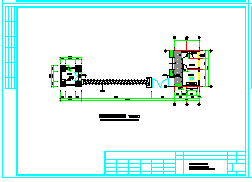公园主入口大门建筑设计施工图纸