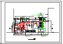 经典圆形大门建筑结构设计CAD施工图-图二