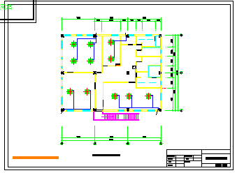 一整套办公楼变频多联机设计施工cad图纸-图二